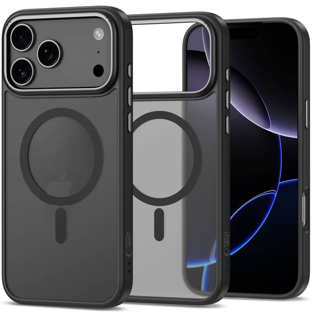 Etui ochronne case na iPhone 17 Pro MagSafe CamEdge – przezroczysto-matowe Etui ochronne case na iPhone 17 Pro MagSafe CamEdge – przezroczysto-matowe