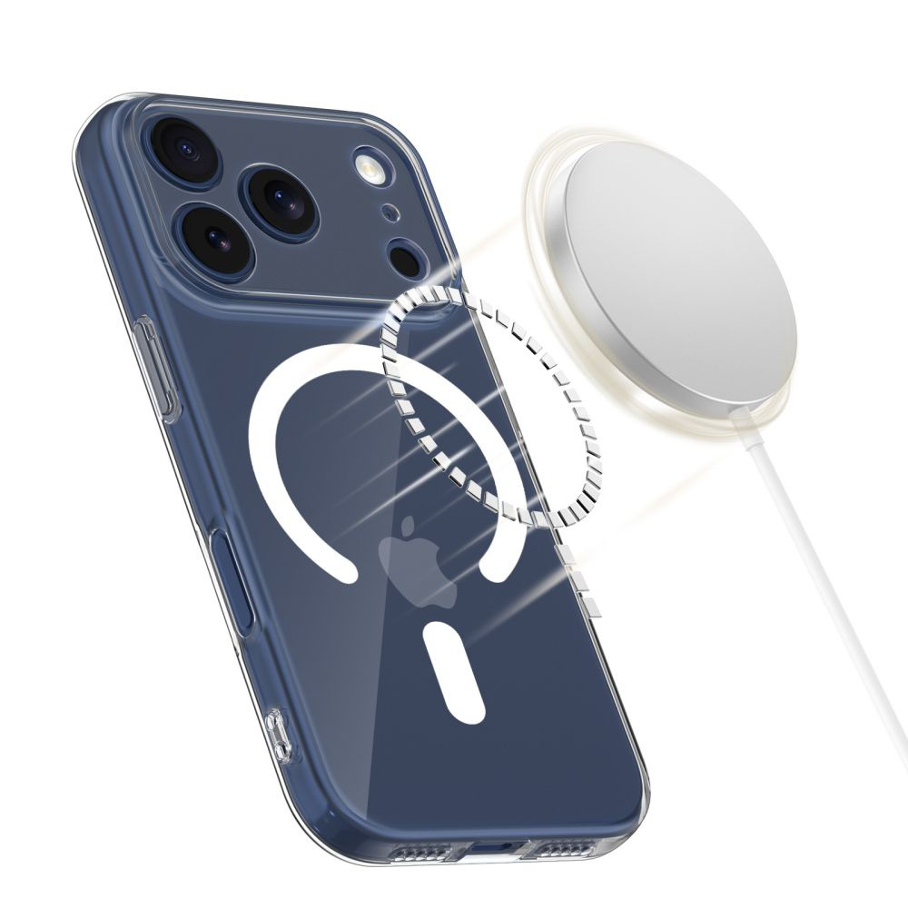 Etui ochronne na iPhone 17 Pro Max FlexAir MagSafe – przezroczyste
