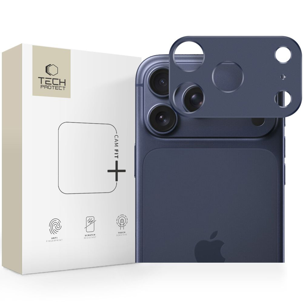Osłona aparatu na iPhone 17 Pro Max Camalloy Fit+ – granatowe