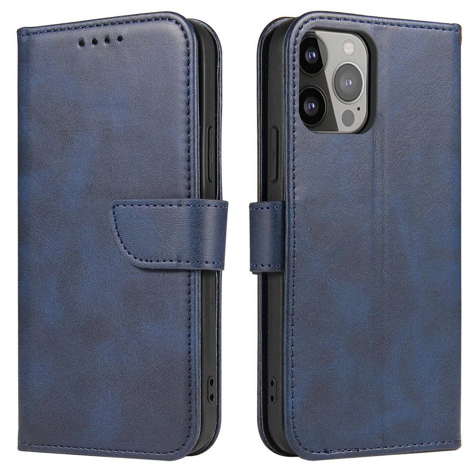 Etui pokrowiec z klapką do Samsung Galaxy S24 FE Magnet Case – niebieski Etui pokrowiec z klapką do Samsung Galaxy S24 FE Magnet Case – niebieski