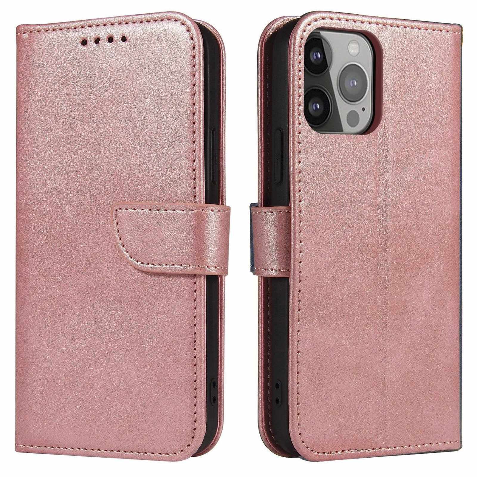 Etui pokrowiec z klapką do Samsung Galaxy S24 FE Magnet Case – różowy