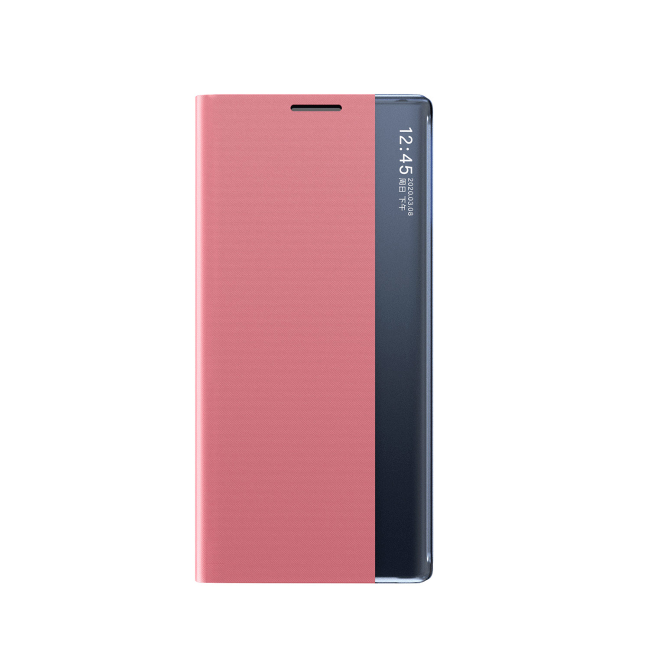 Etui pokrowiec z klapką podstawką na Samsung Galaxy A26 New Sleep Case – różowy