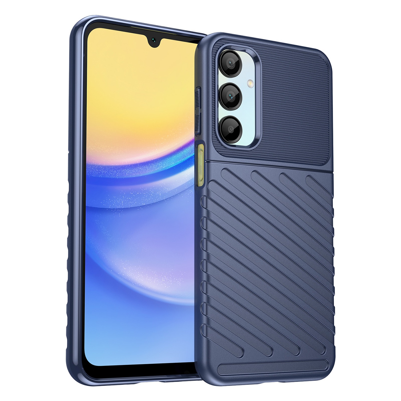 Etui silikonowe pancerny pokrowiec na Samsung Galaxy A26 Thunder Case – niebieski Etui silikonowe pancerny pokrowiec na Samsung Galaxy A26 Thunder Case – niebieski