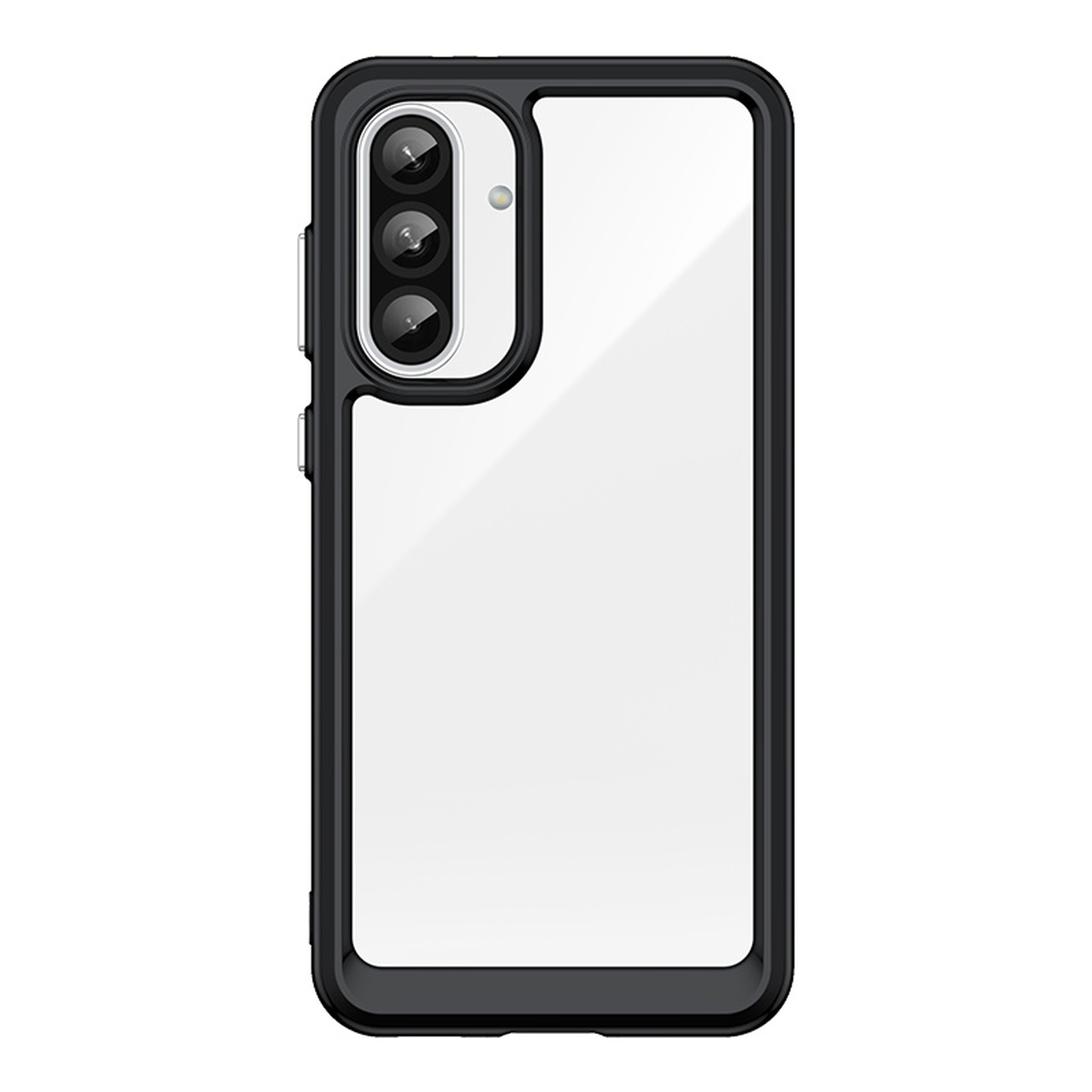 Etui pokrowiec z elastyczną ramką do Samsung Galaxy A36 Outer Space Case – czarny