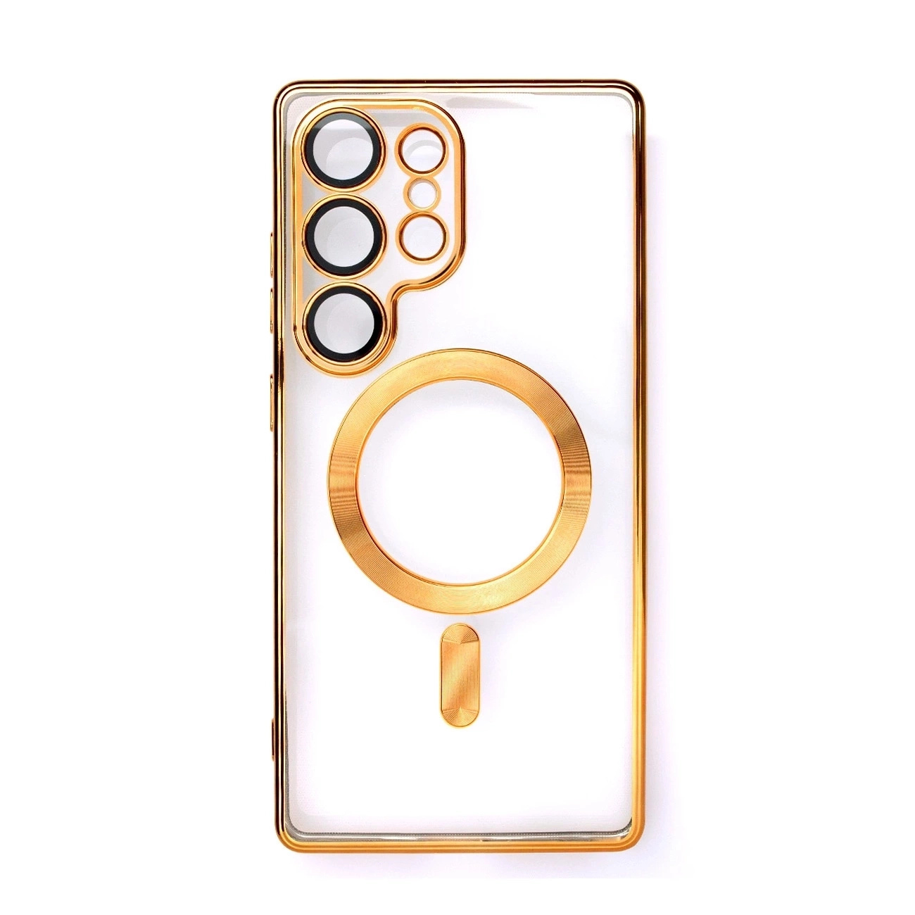 Etui galwanizowane na iPhone 16e Electroplated Case z MagSafe – złote