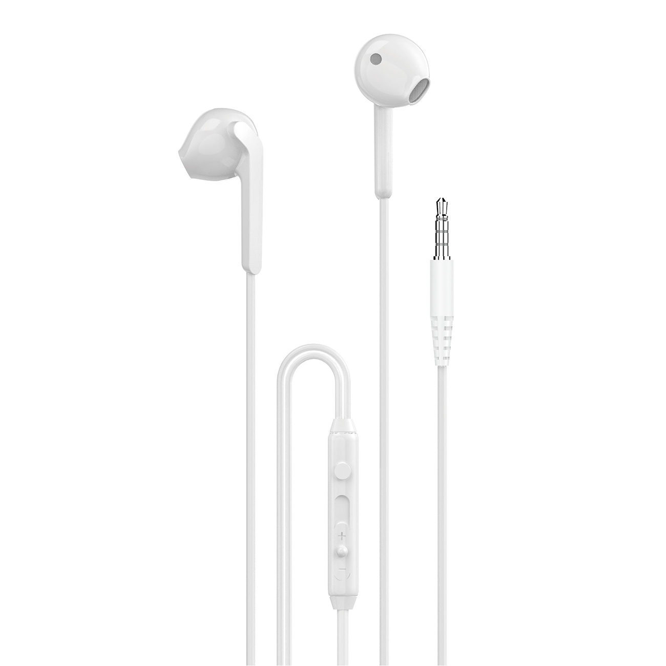 Słuchawki przewodowe dokanałowe X3 USB-C – białe Słuchawki przewodowe dokanałowe X3 USB-C – białe