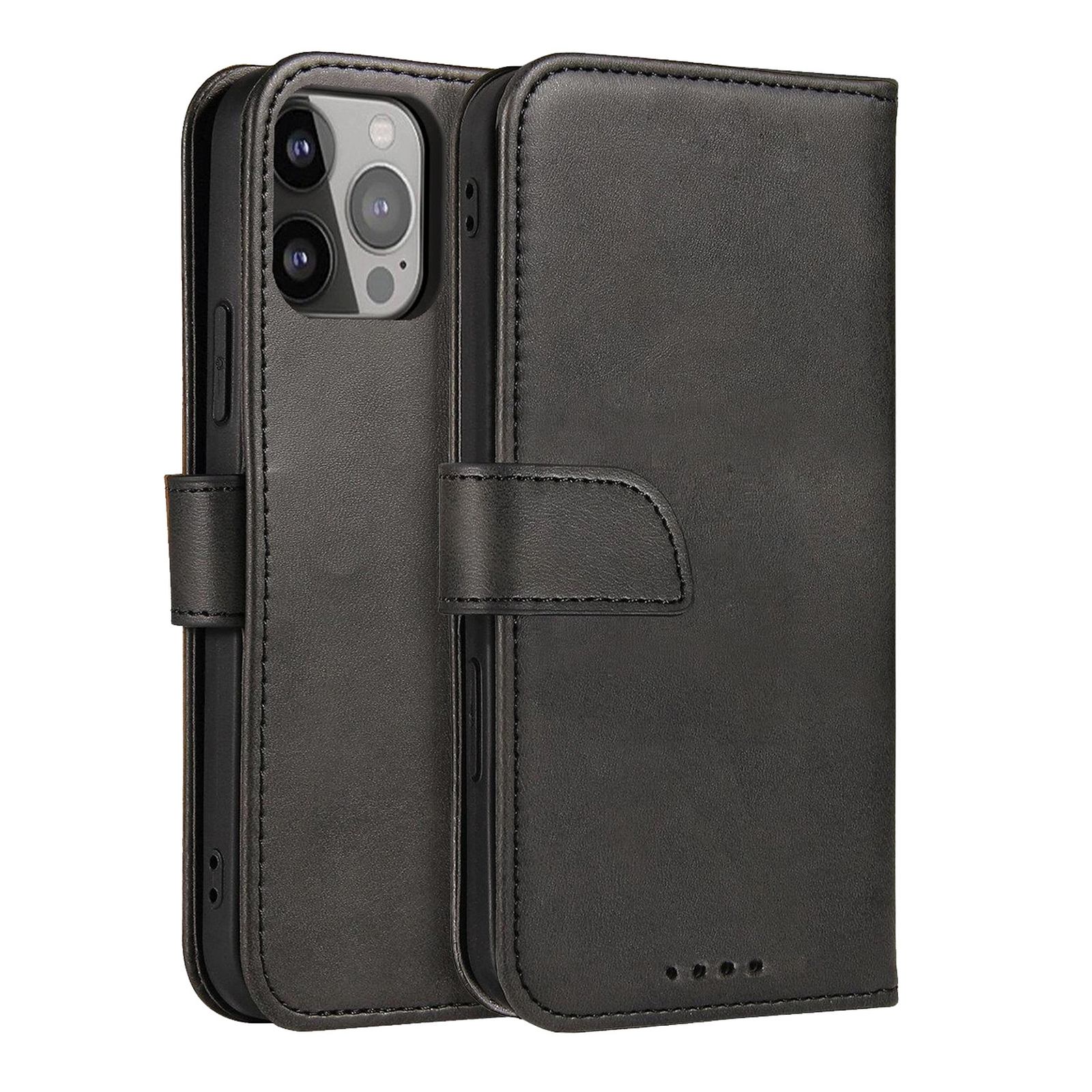 Etui ochronne z klapką do Samsung Galaxy S25+ Magnet Case – czarne
