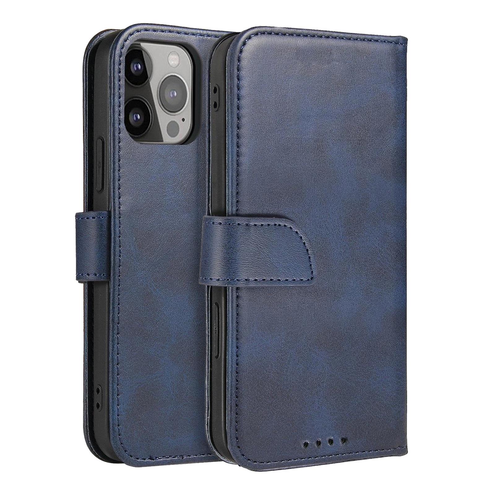 Etui ochronne z klapką do Samsung Galaxy S25+ Magnet Case – niebieskie