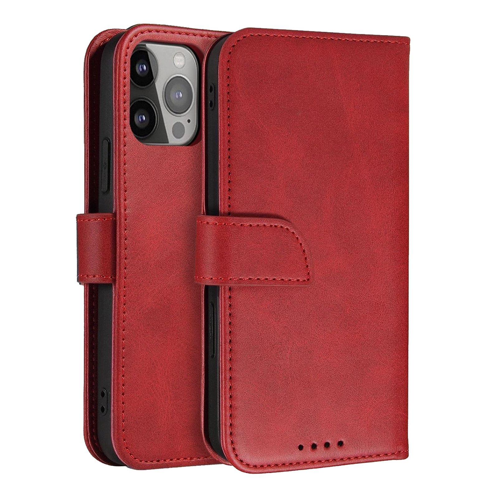 Etui ochronne z klapką do Samsung Galaxy S25+ Magnet Case – czerwone Etui ochronne z klapką do Samsung Galaxy S25+ Magnet Case – czerwone