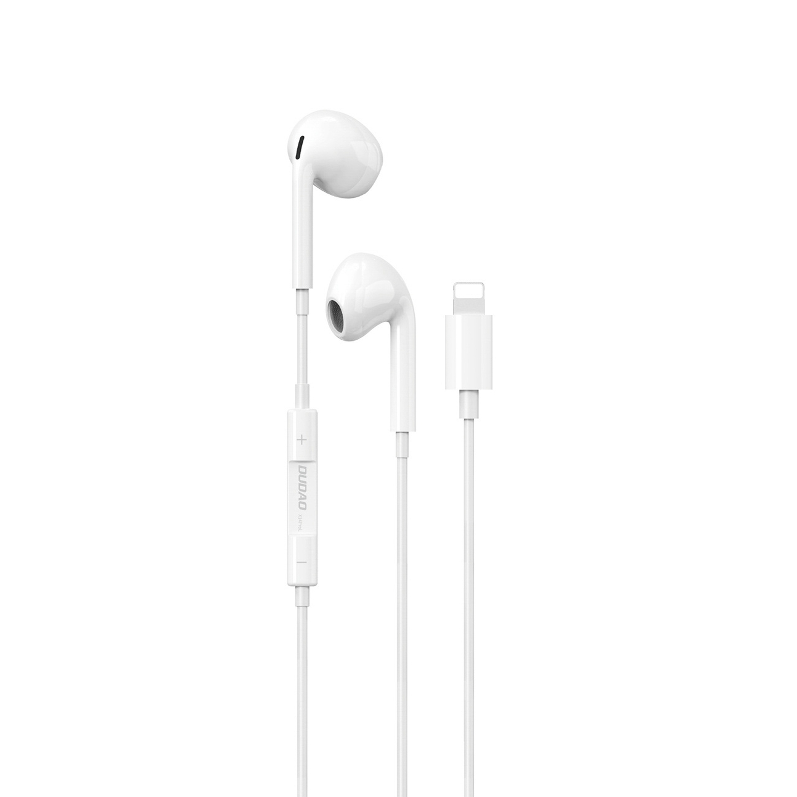 Słuchawki przewodowe douszne X14PROL-W1 iPhone Lightning – białe