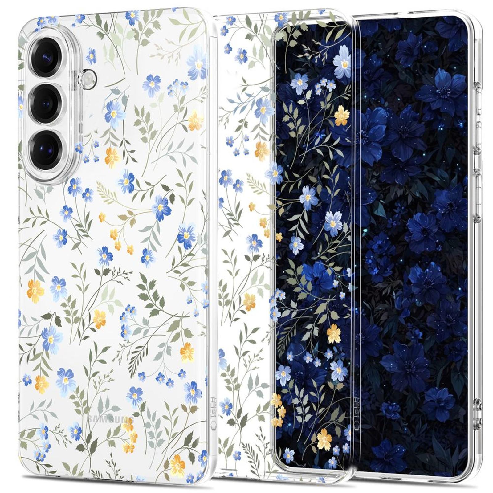 Etui pokrowiec na Samsung Galaxy S26 FlexAir – kolorowe kwiaty