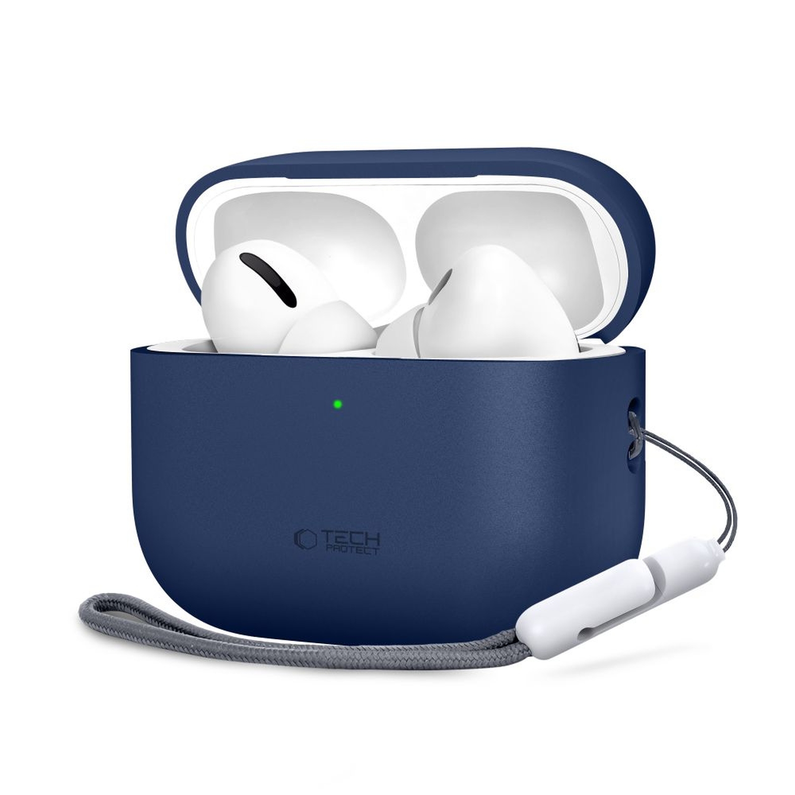 Etui silikonowe na AirPods Pro 3 – granatowe