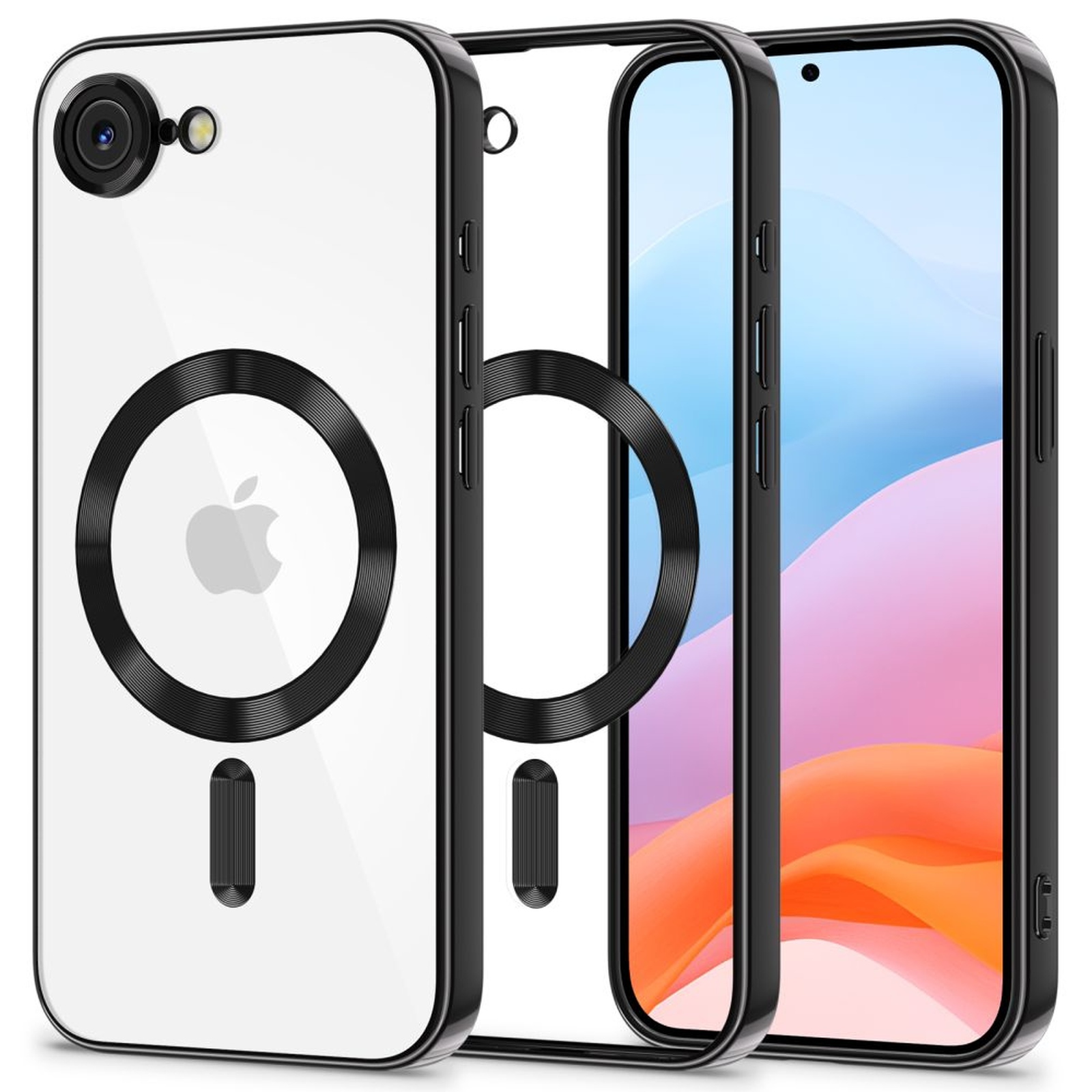 Etui pokrowiec na iPhone 16e / 17e MagFlex MagSafe – przezroczysty Etui pokrowiec na iPhone 16e / 17e MagFlex MagSafe – przezroczysty
