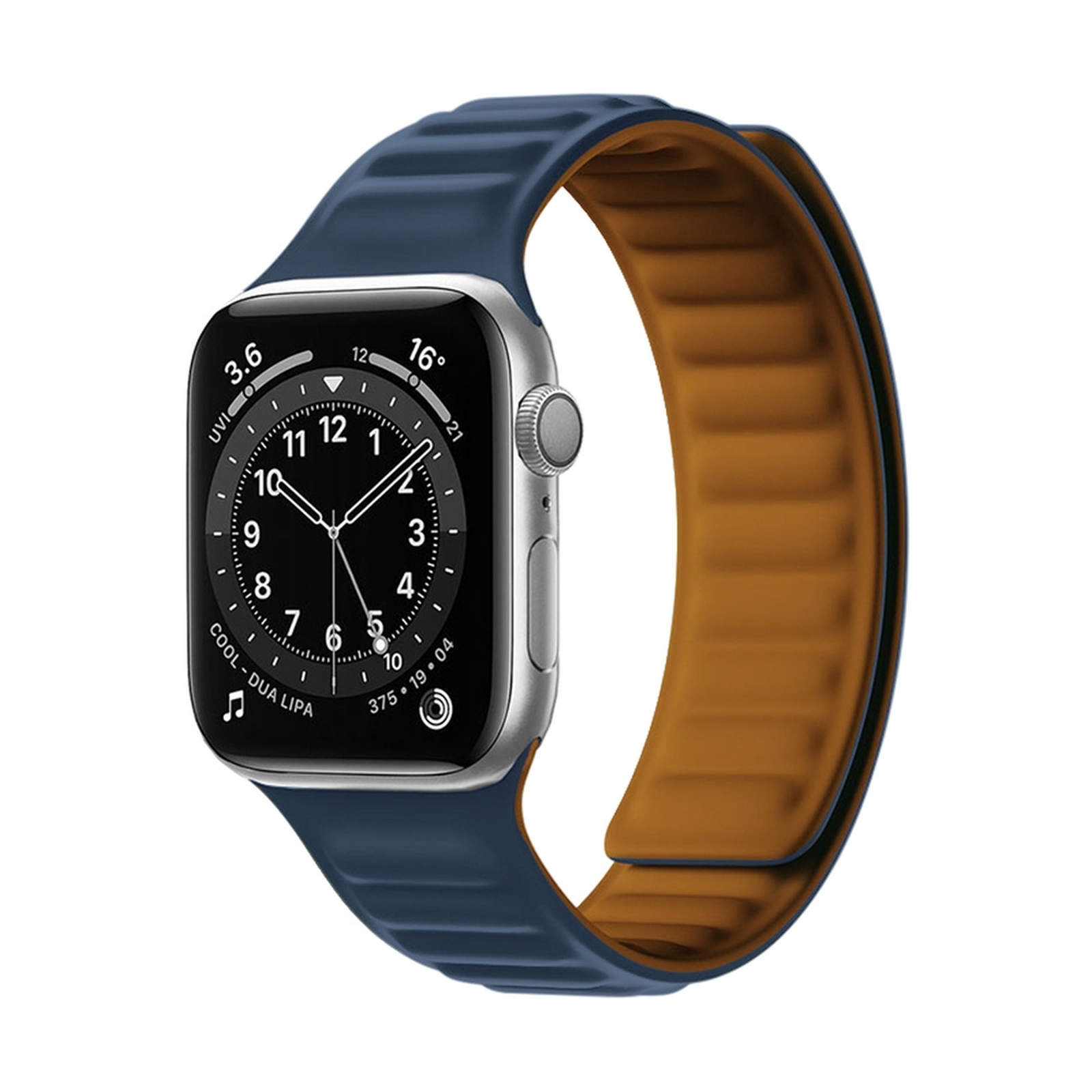 Pasek magnetyczny opaska bransoleta do Apple Watch 41 mm – niebieski Pasek magnetyczny opaska bransoleta do Apple Watch 41 mm – niebieski