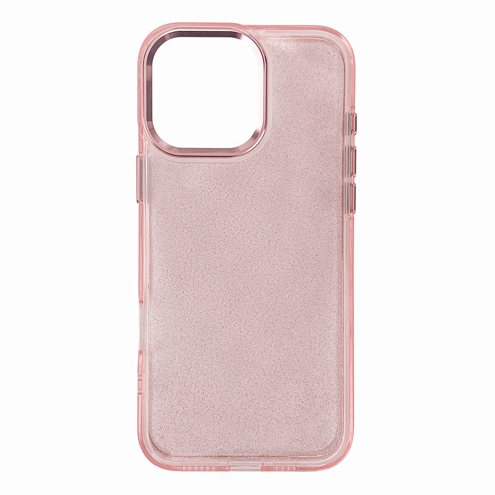 Etui pokrowiec na iPhone 16 Pro Glitter Case – różowe z brokatem
