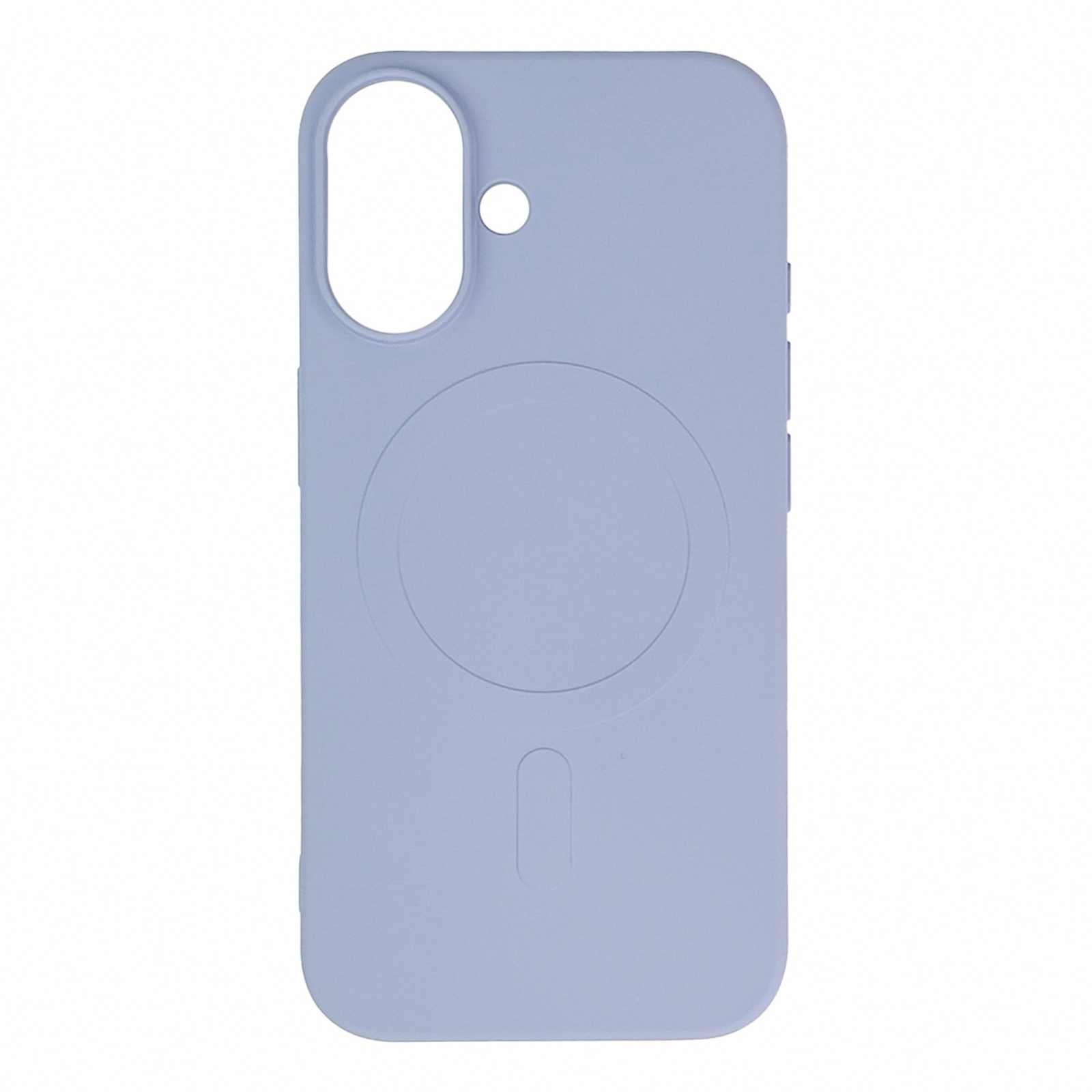Etui pokrowiec na iPhone 16 Liquid Silicone Case MagSafe – lawendowe