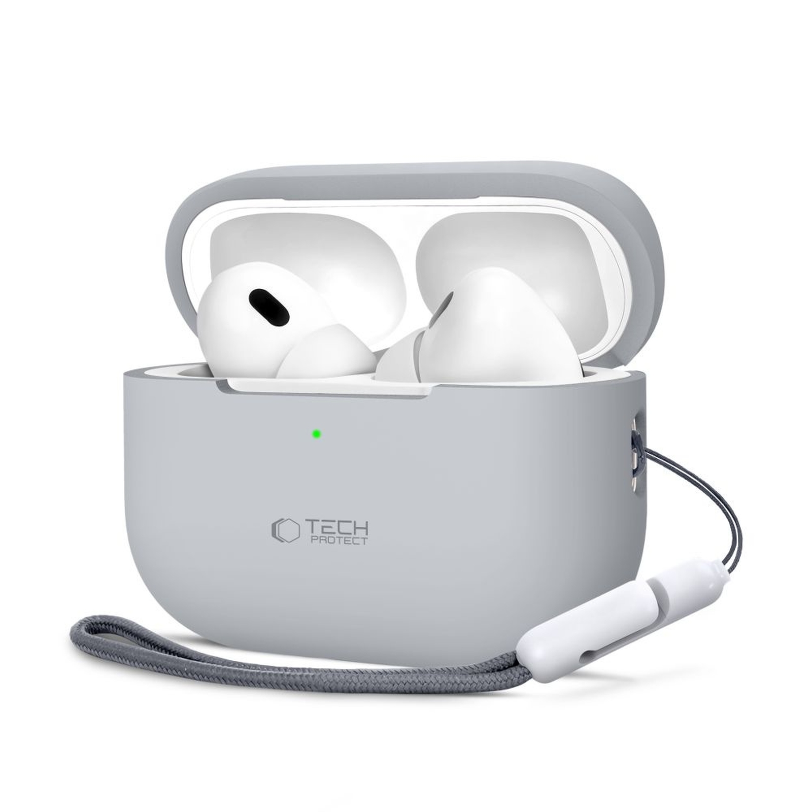 Etui pokrowiec na Apple AirPods Pro 1 / 2 Silicone – szary