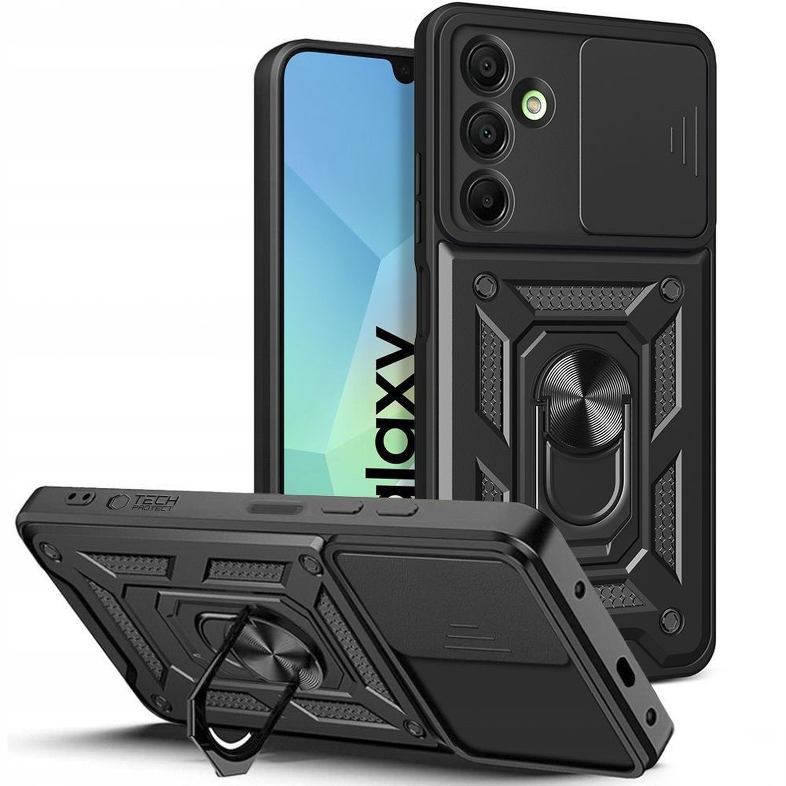 Etui pokrowiec na Samsung Galaxy A17 4G / 5G CamShield Pro – czarny Etui pokrowiec na Samsung Galaxy A17 4G / 5G CamShield Pro – czarny