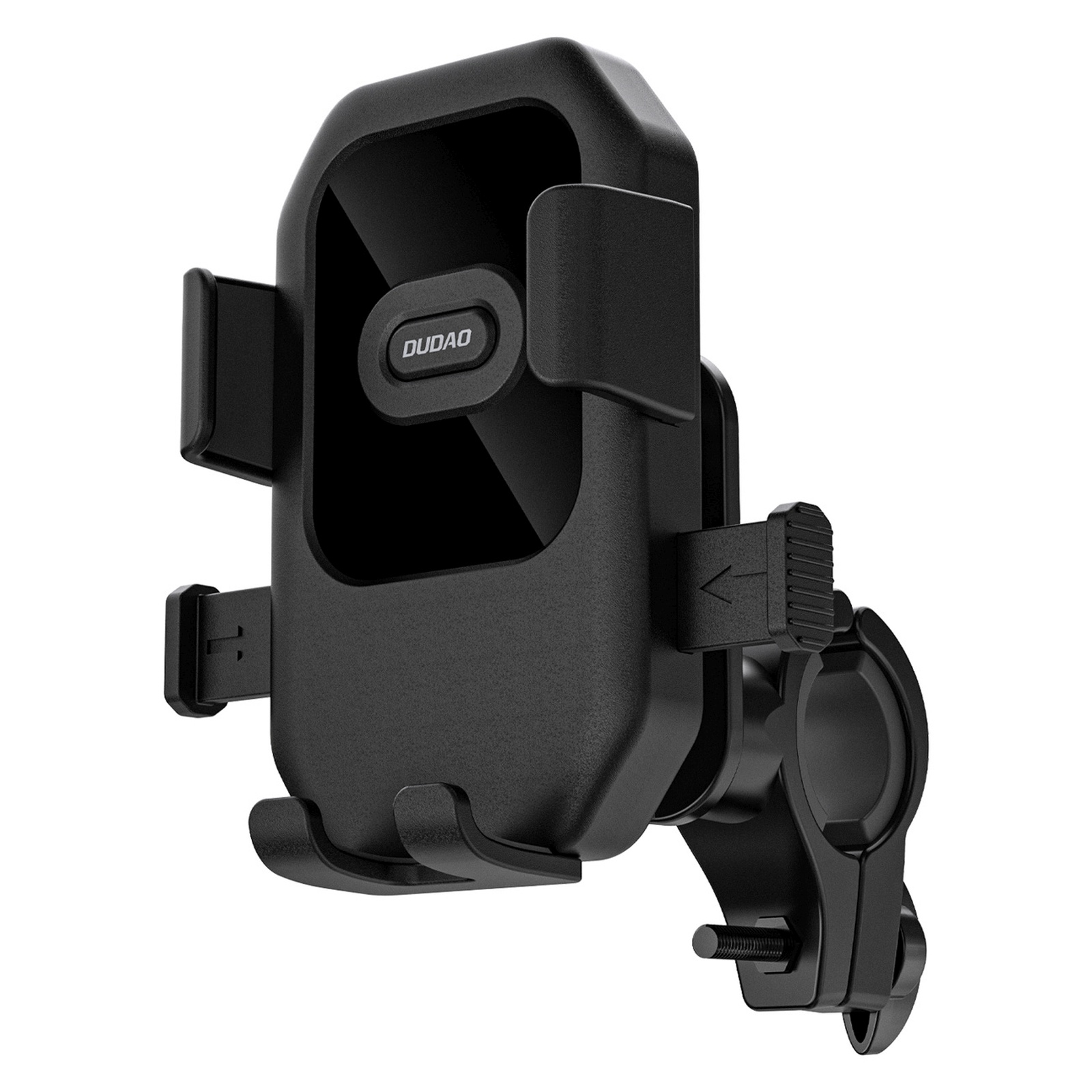 Uchwyt na rower motocykl hulajnogę 360 do smartfona 4.7-7.2 cala – czarny Uchwyt na rower motocykl hulajnogę 360 do smartfona 4.7-7.2 cala – czarny