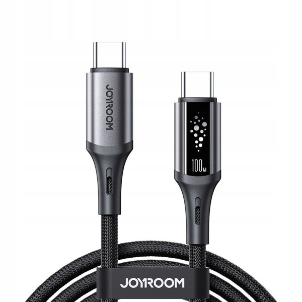 Kabel przewód USB-C S-A60 StarTalk 100W 1.2m – czarny